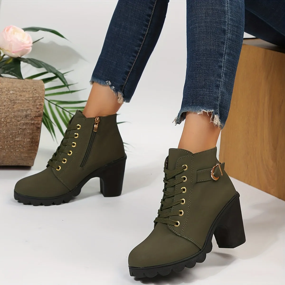 Lucy Stylish Ankle Boots