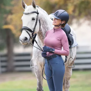 Megan Full Seat Breeches - Foggy Blue