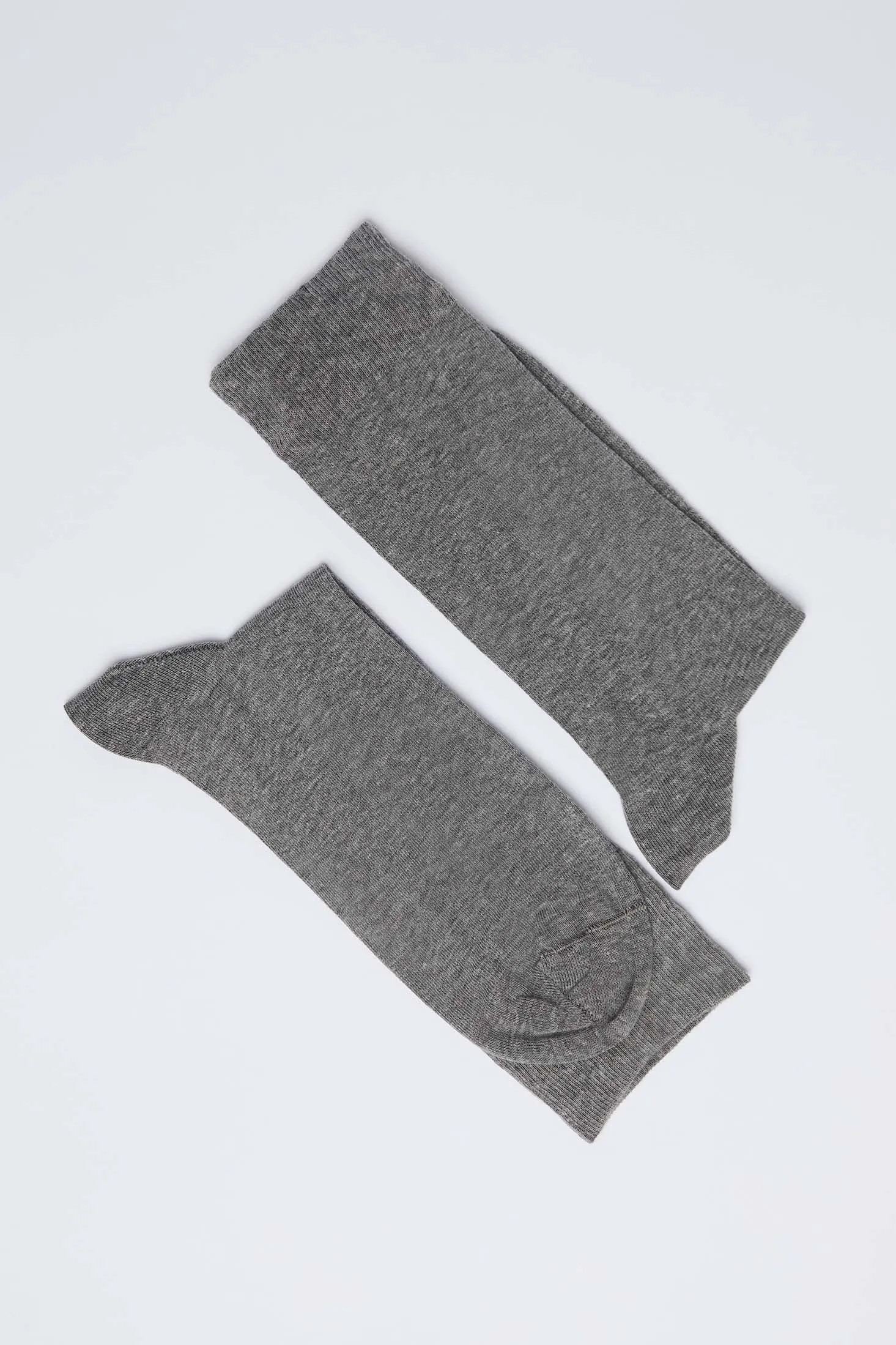 Men Cotton Socks  Dark Grey