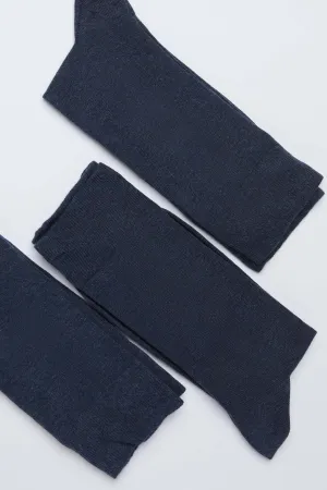 Men Cotton Socks  Dark Grey