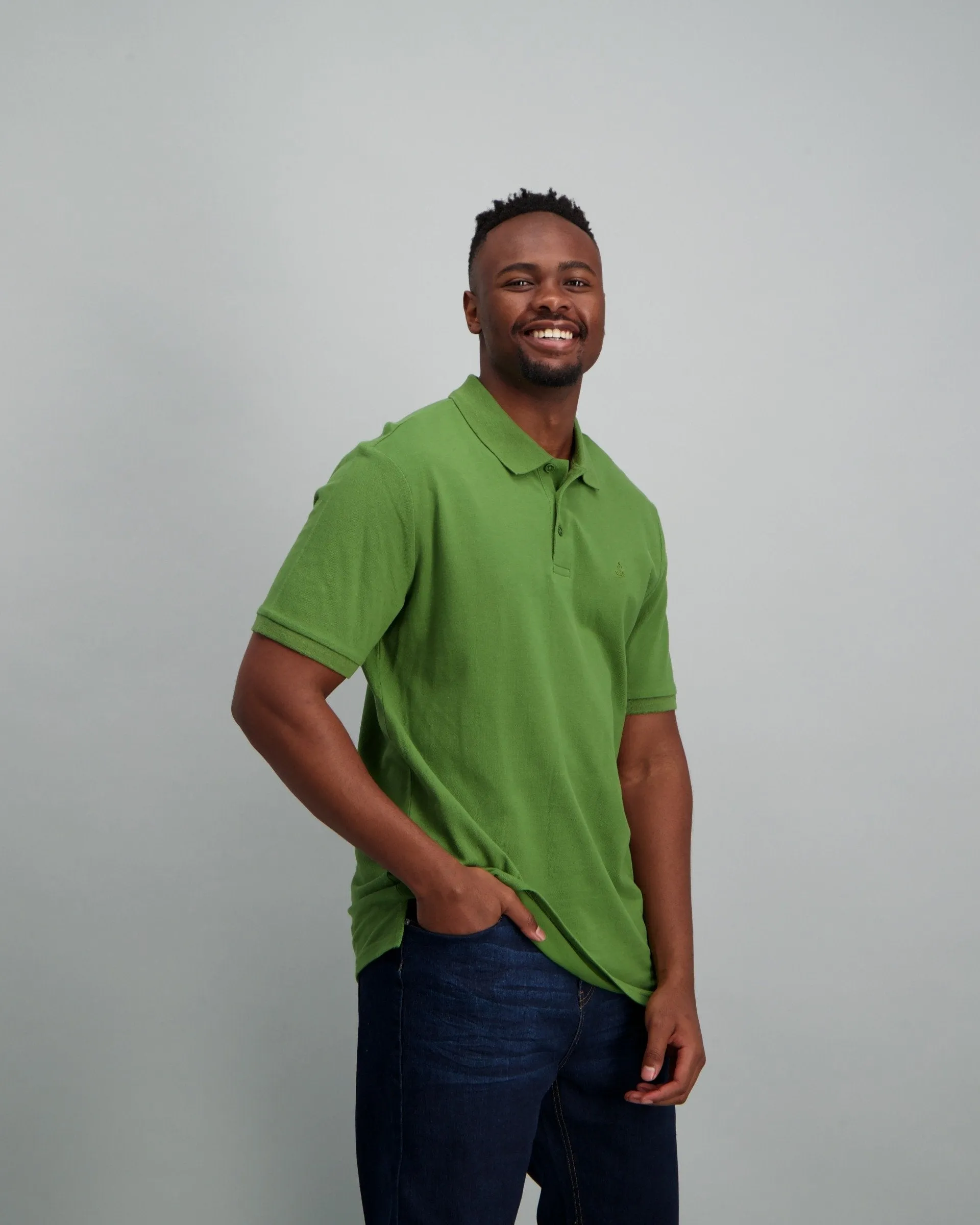 Mens - Basic Golfer Tex - Green