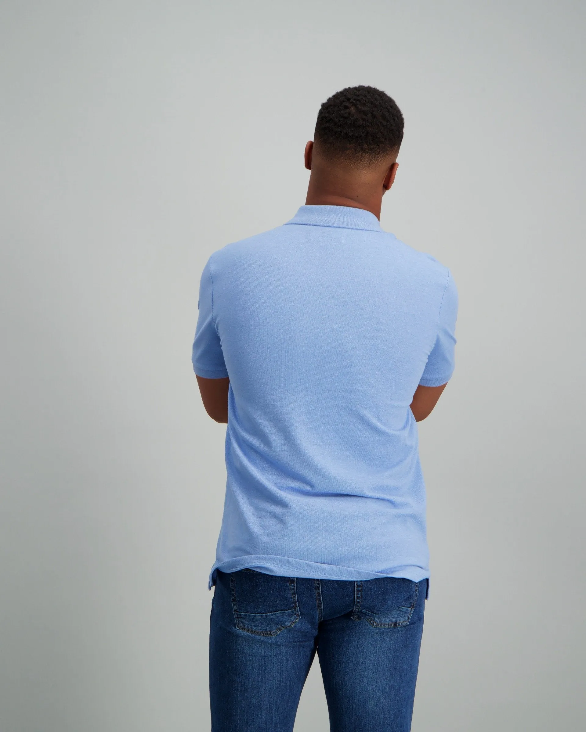 Mens - Basic Golfer Tex - Mid Blue