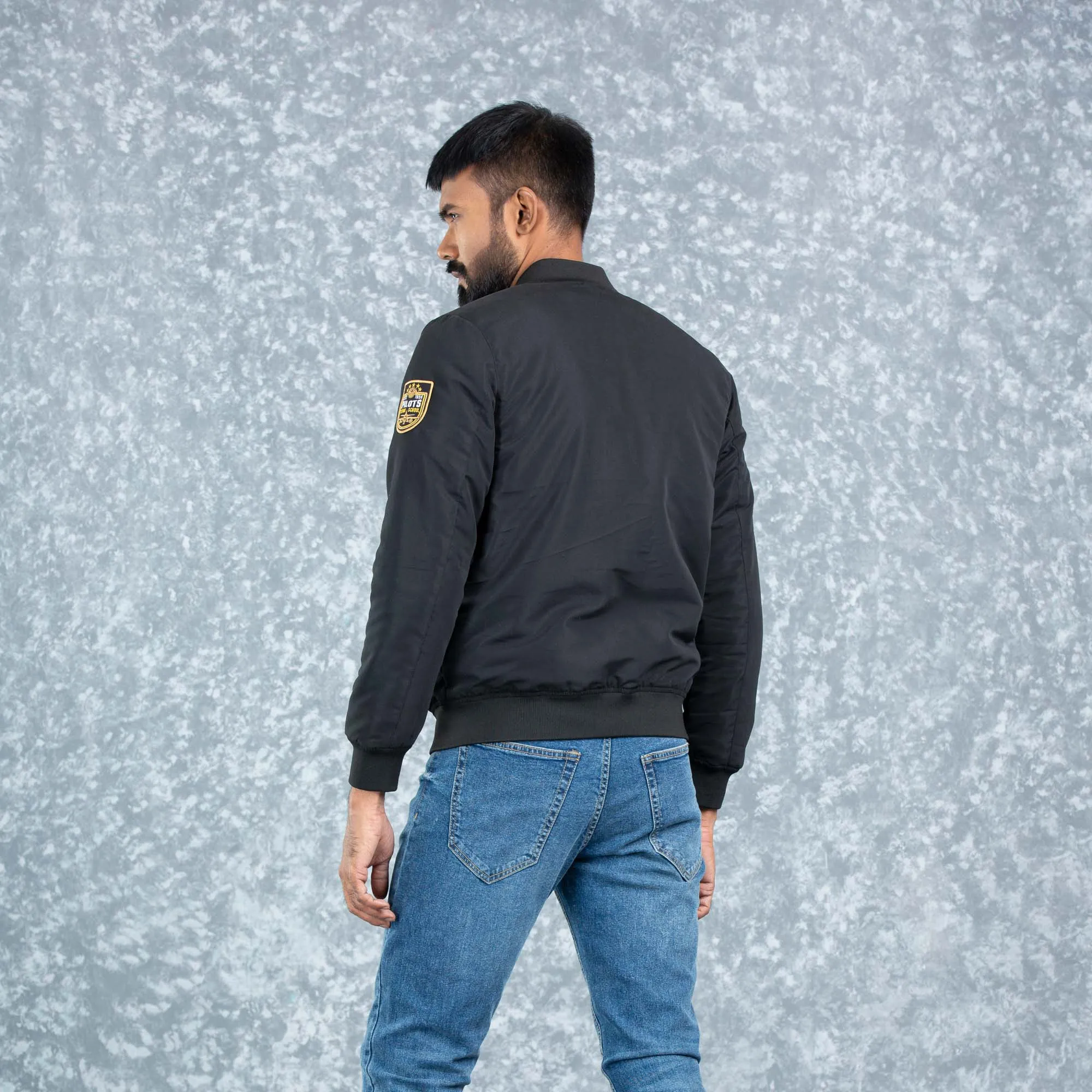 Mens Bomber- Black
