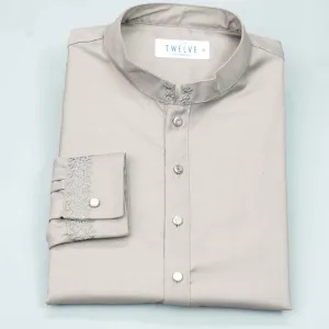 Mens Premium Panjabi- Grey