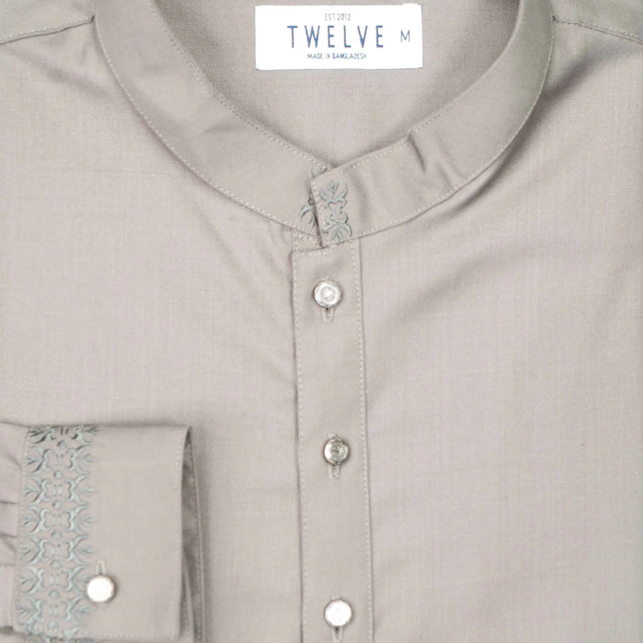 Mens Premium Panjabi- Grey
