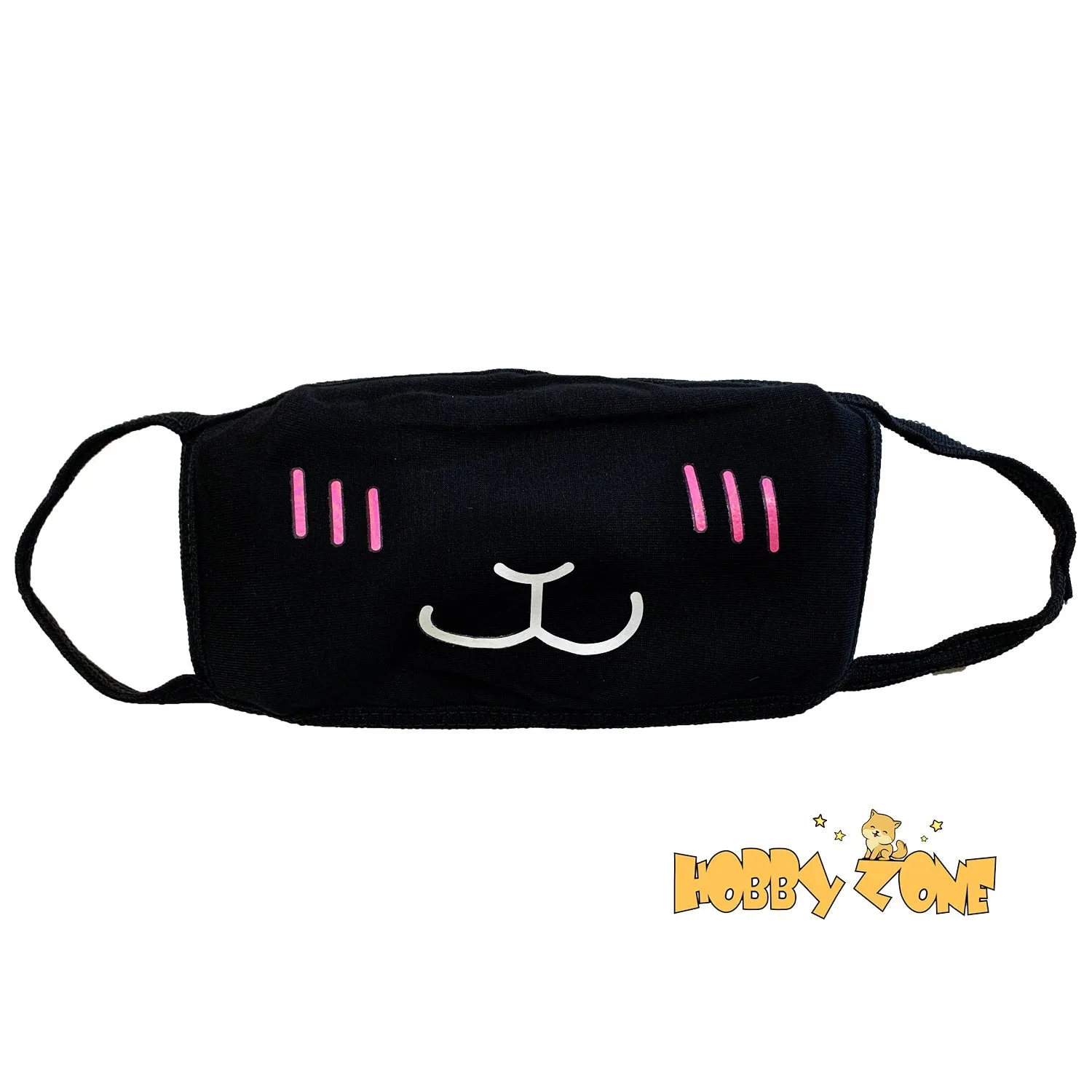 MEOW Black Reusable Face Mask