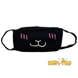 MEOW Black Reusable Face Mask