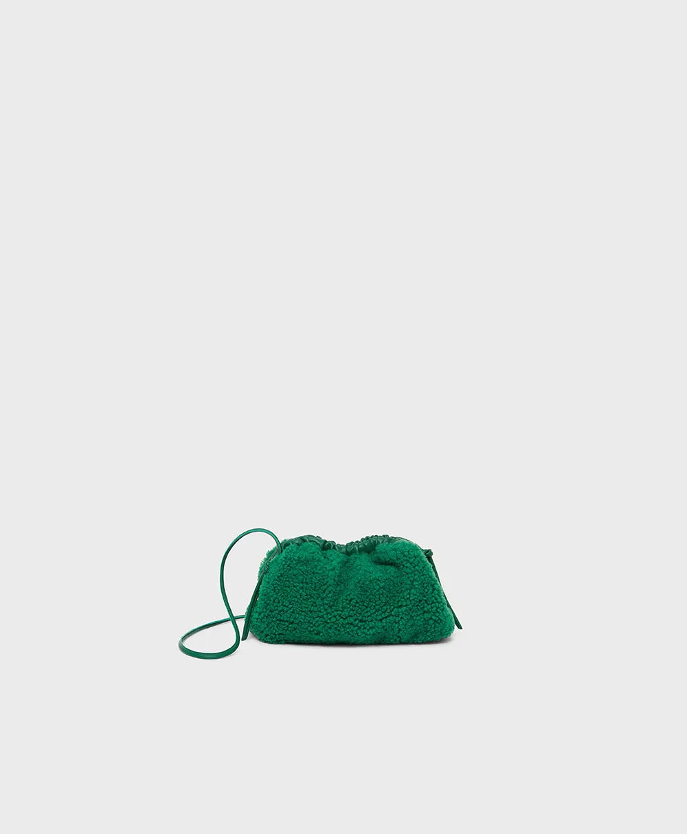 Mini Cloud Clutch - Emerald