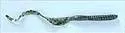 Mister Twister Exude Ribbon Worm 7.5\" 8bag Black Emerald"