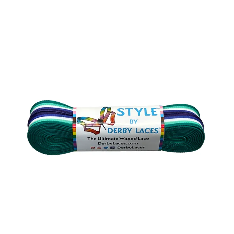 MLM Stripe WAXED LACES