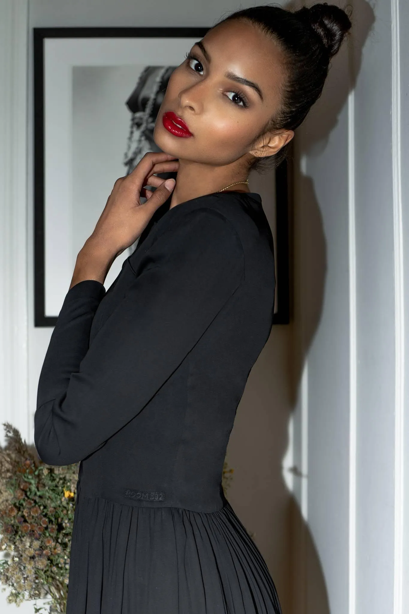 MODEL 18 - ORANE - BLACK DRESS