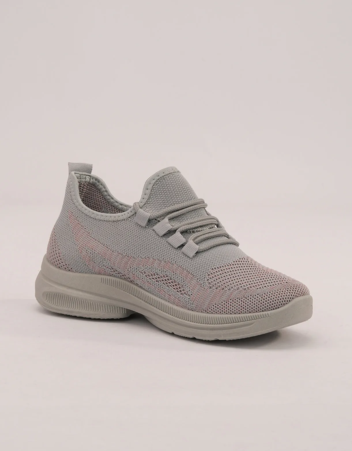 Modern Mesh Grey Sneakers