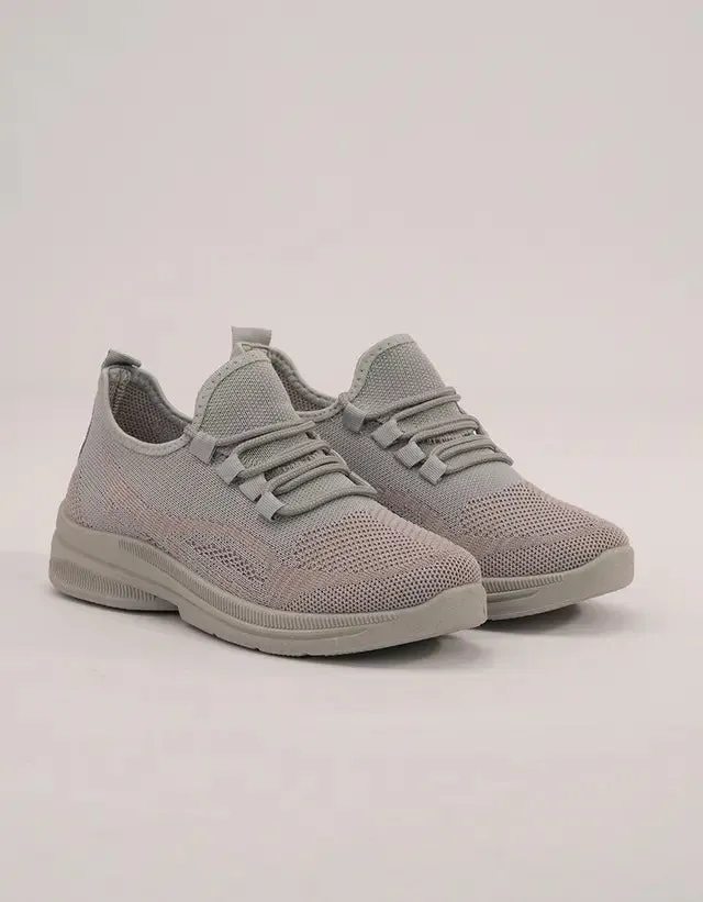 Modern Mesh Grey Sneakers