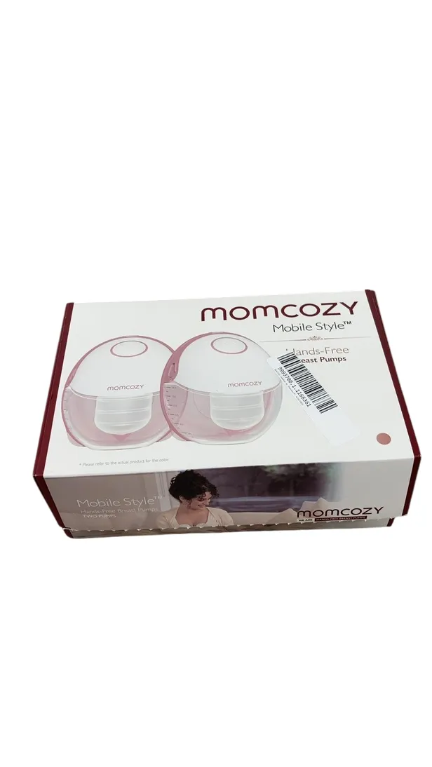 Momcozy Mobile Style Hands-free Breast Pump Double, Cozy Red