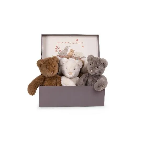 Moulin Roty Arthur Bear - Grey