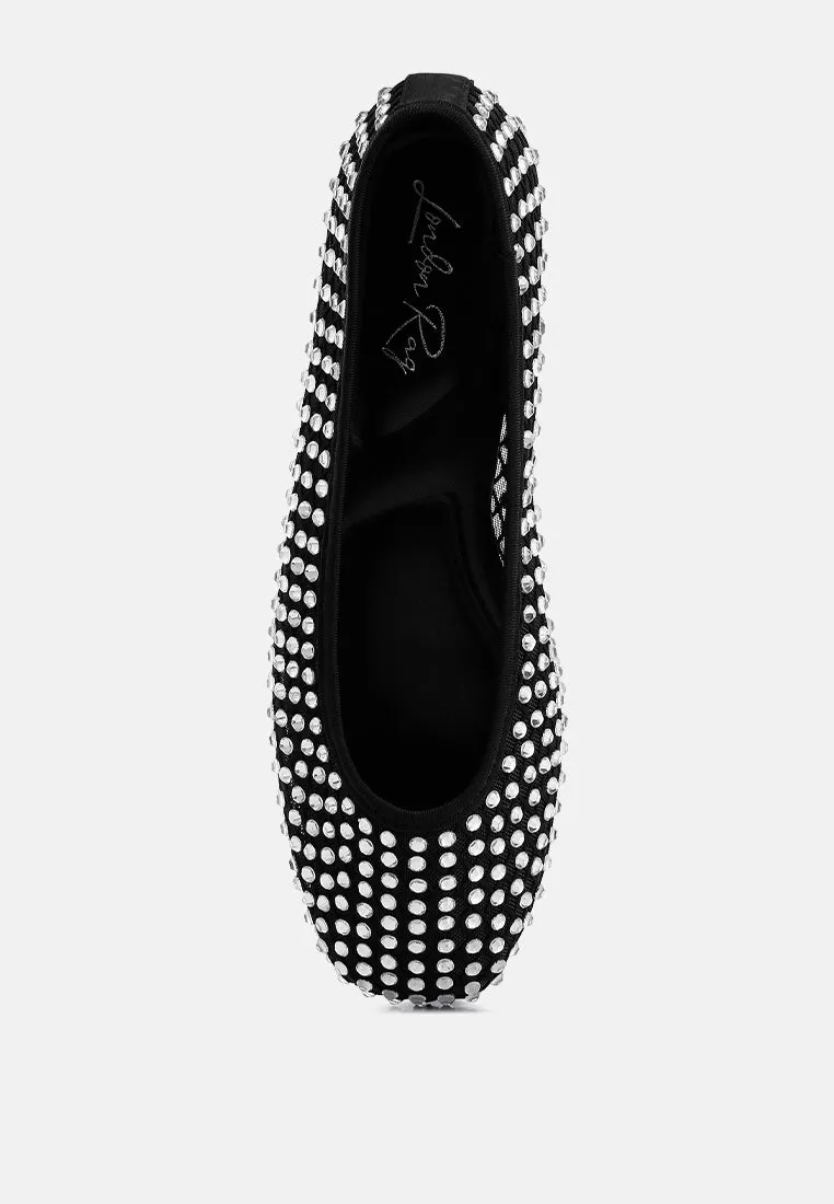 Naked Rhinestone Ballerinas By Ruw
