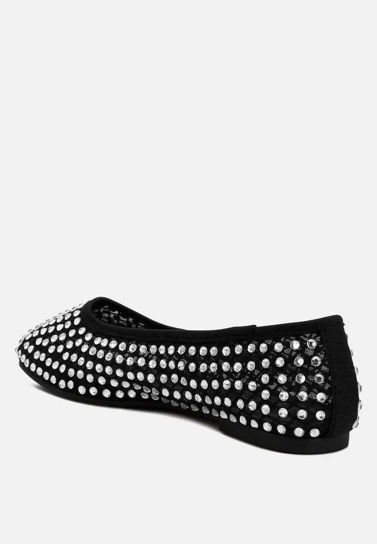 Naked Rhinestone Ballerinas By Ruw