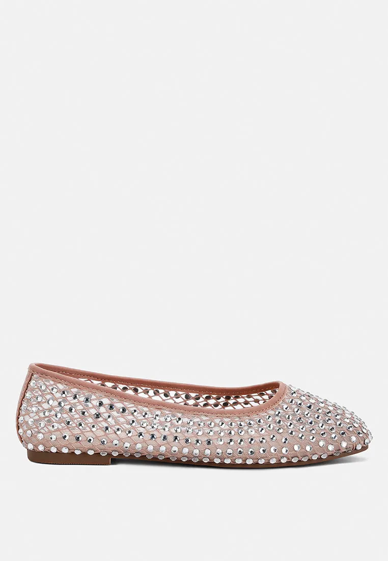 Naked Rhinestone Ballerinas By Ruw