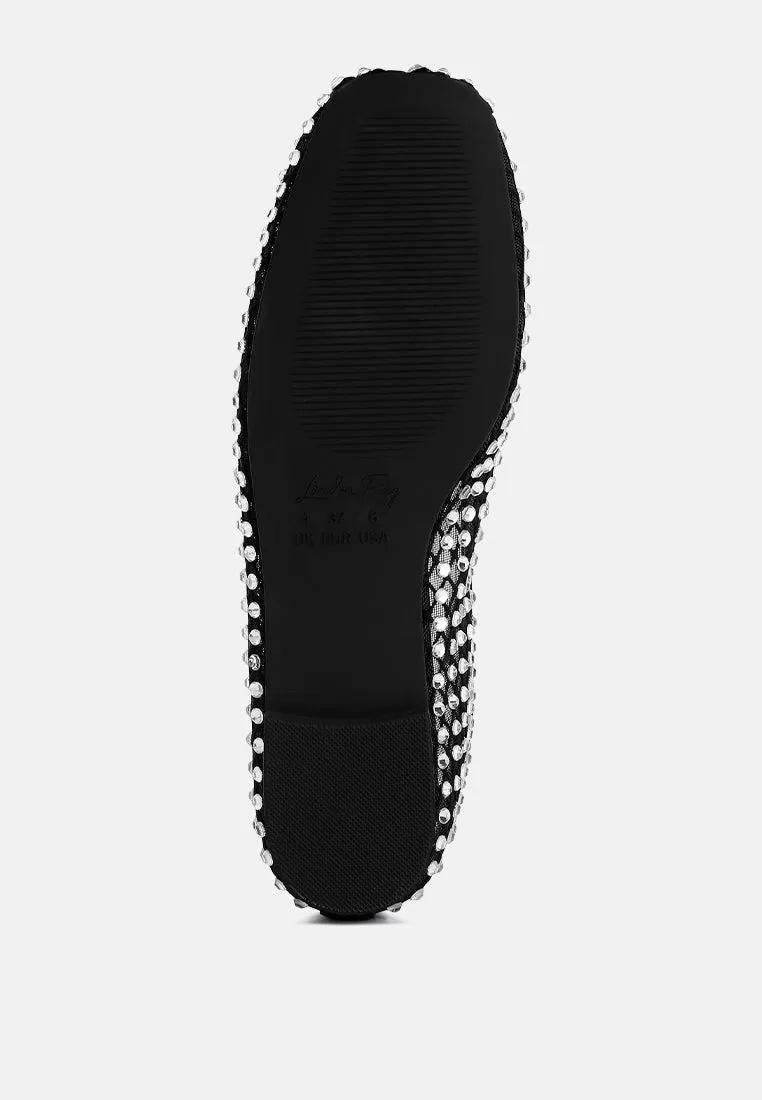 Naked Rhinestone Ballerinas By Ruw
