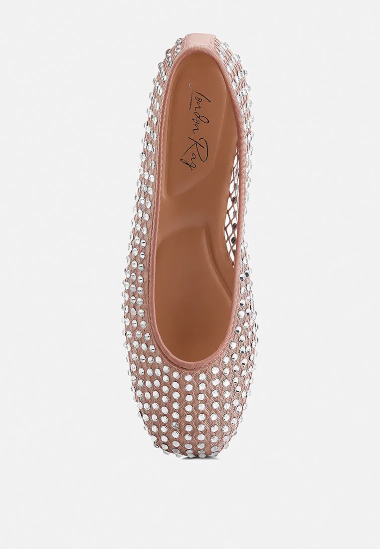 Naked Rhinestone Ballerinas By Ruw