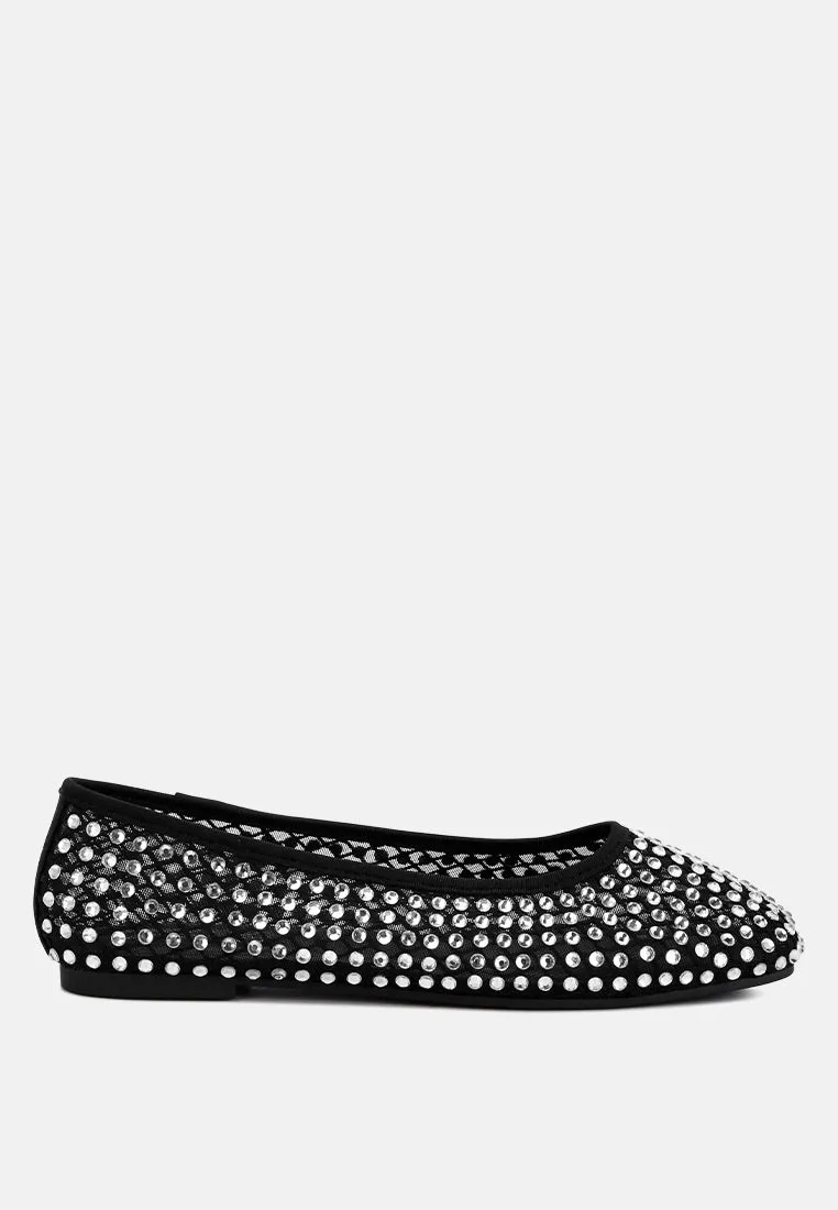 Naked Rhinestone Ballerinas By Ruw