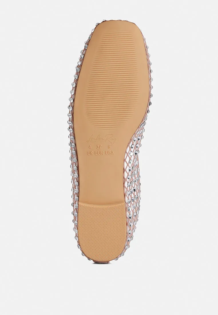 Naked Rhinestone Ballerinas By Ruw