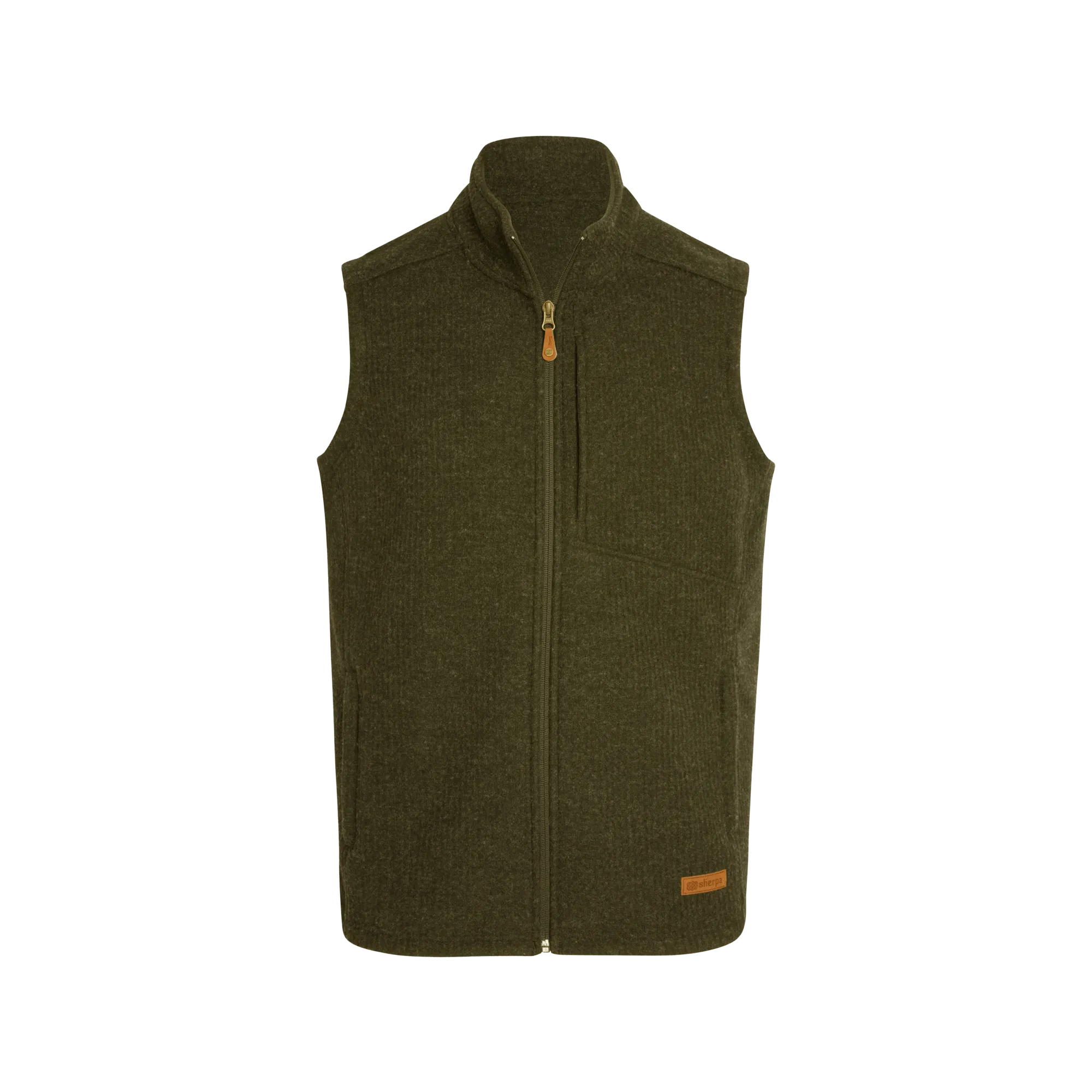 Namgyal Vest - Tamur River Olive