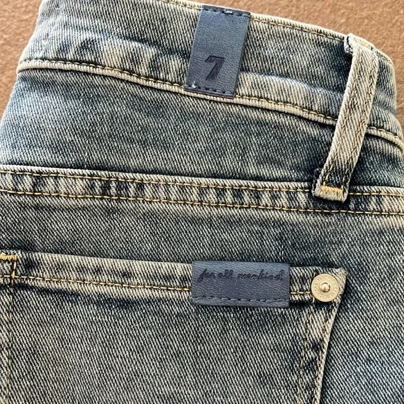 NEW 7 FOR ALL MANKIND Roxanne Ankle Jeans in Bailly - size 24