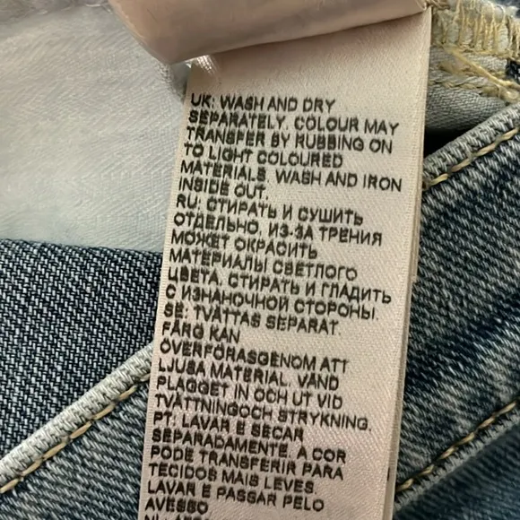 NEW 7 FOR ALL MANKIND Roxanne Ankle Jeans in Bailly - size 24