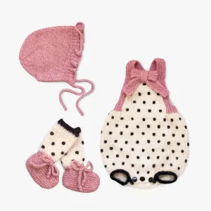 Newborn Amelia Set | Powder Pink