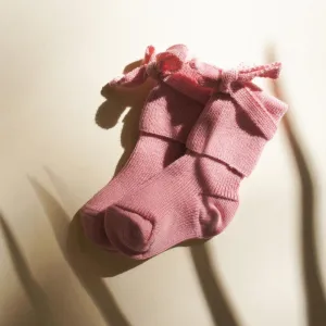Newborn socks - 100% Organic Cotton - Rosa