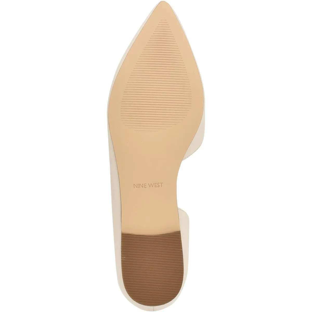 Nine West Womens Blaha Leather Embossed D'Orsay