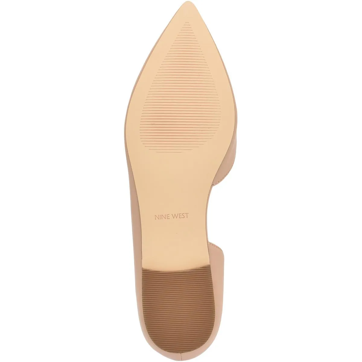 Nine West Womens Blaha Leather Embossed D'Orsay