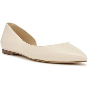 Nine West Womens Blaha Leather Embossed D'Orsay