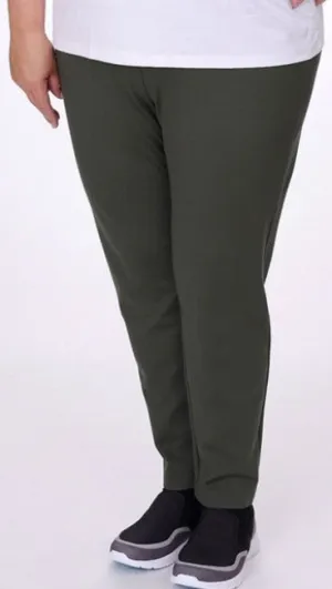 Pantalon Chicory Chic Taille Plus - Forêt
