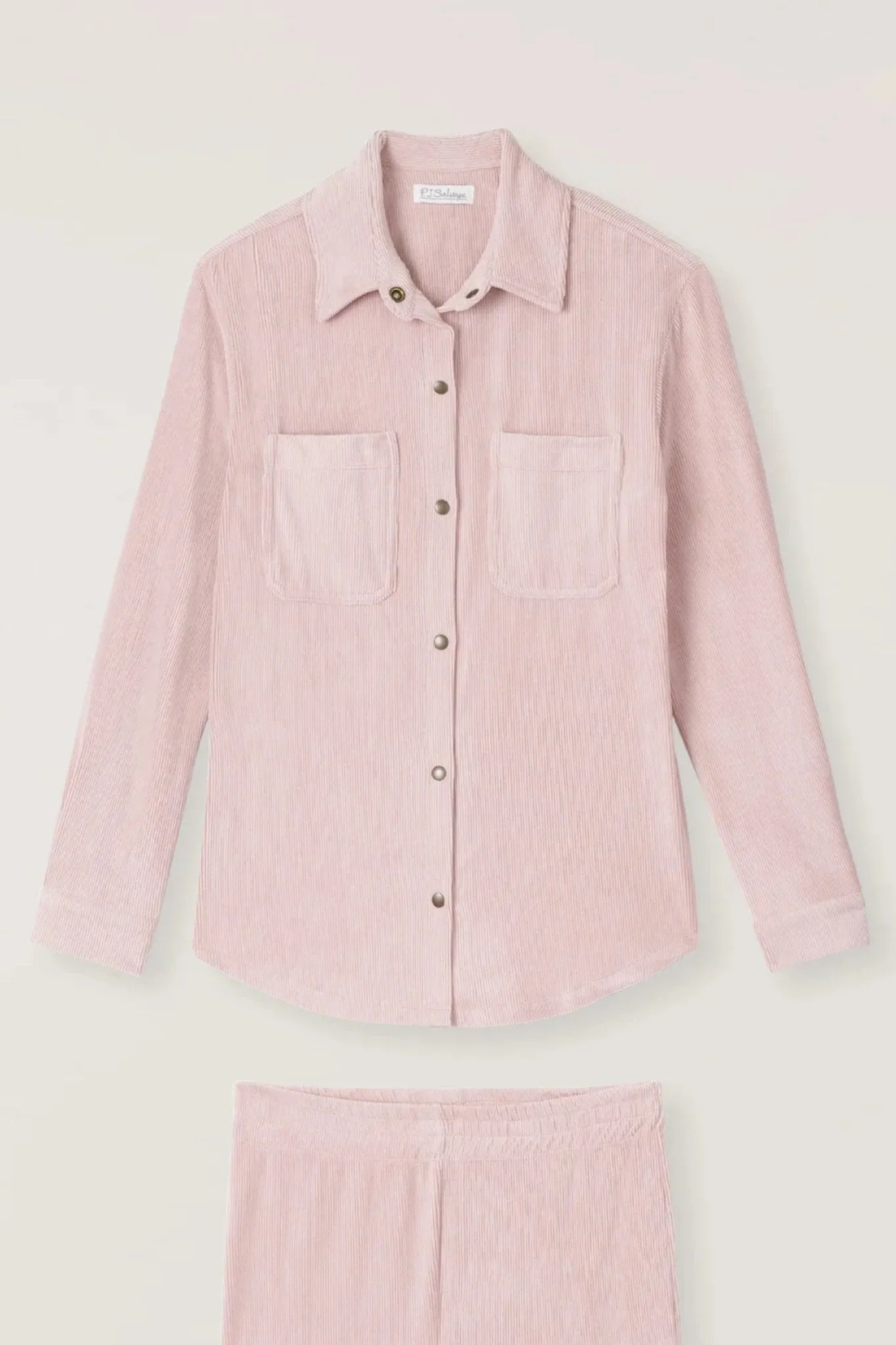 PJ Salvage: Cozy Corduroy Lounge Top