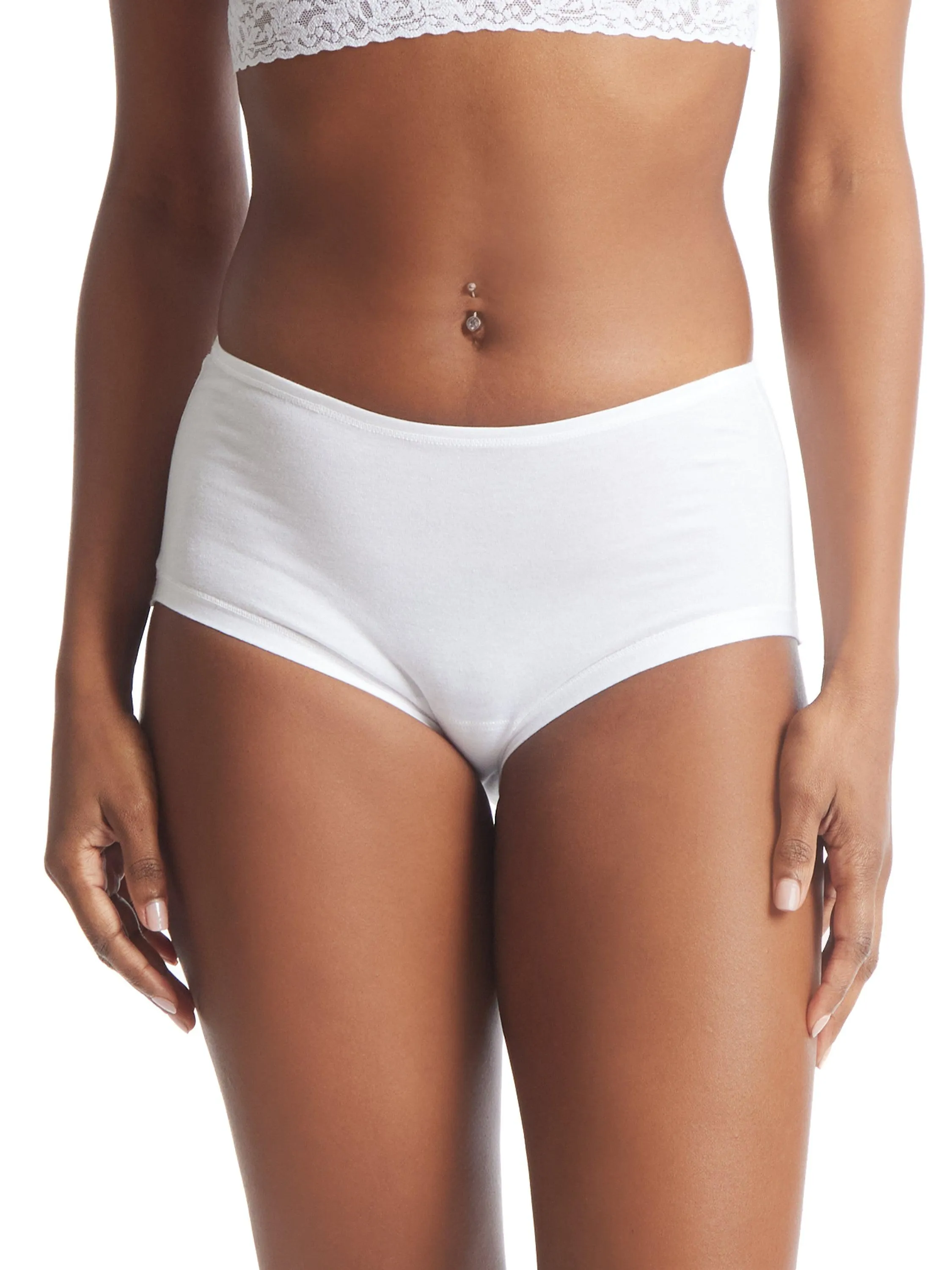 PlayStretch™ Boyshort White