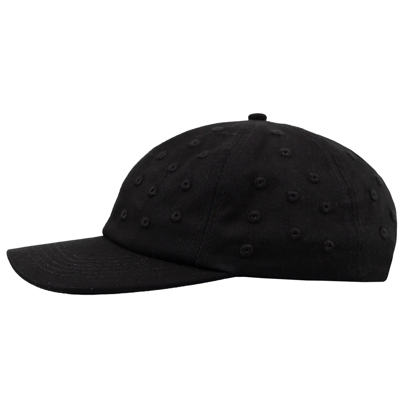 Pleasures Eyelet Snapback Black