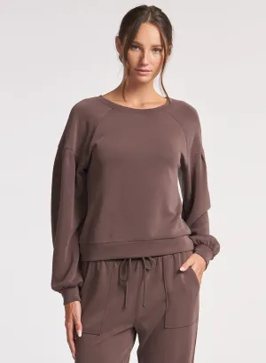 Pleated Pullover
