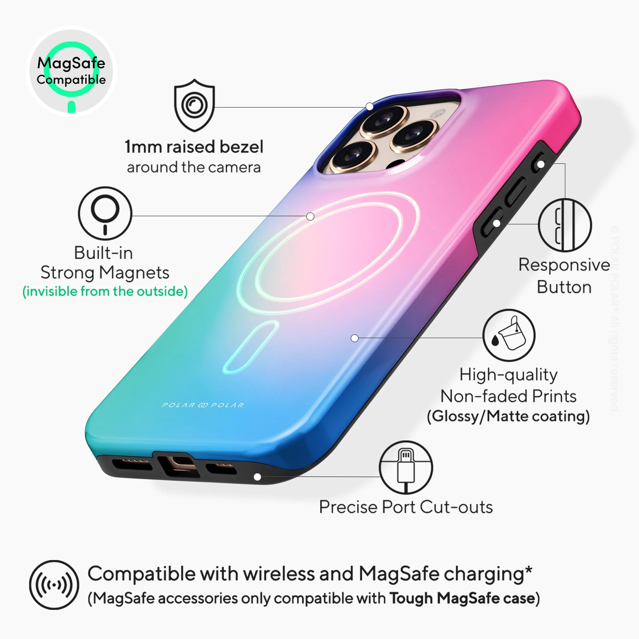 Polar Light - iPhone 16 Pro Case