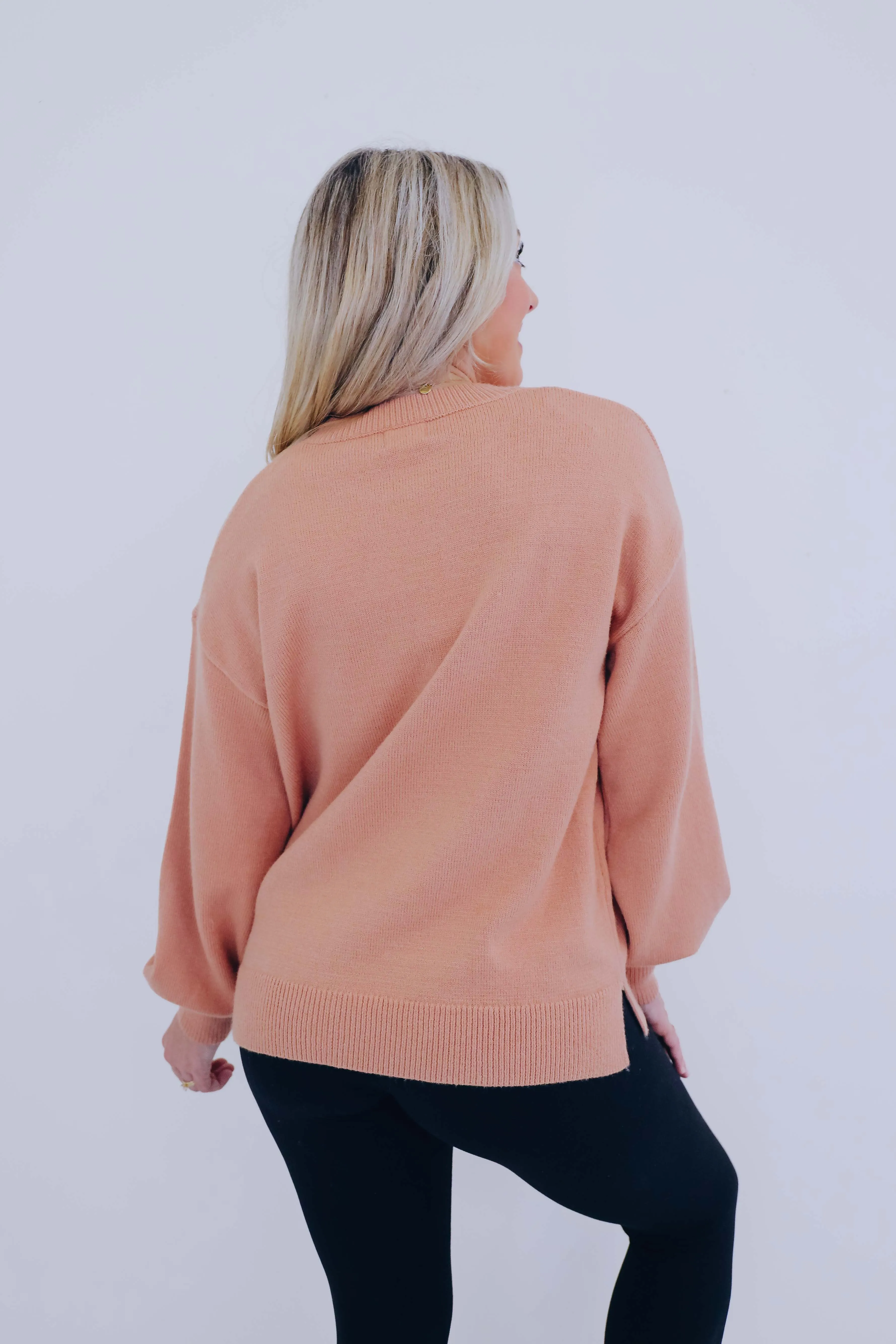 "Hello Fall" Embroidered Sweater- 2 Colors