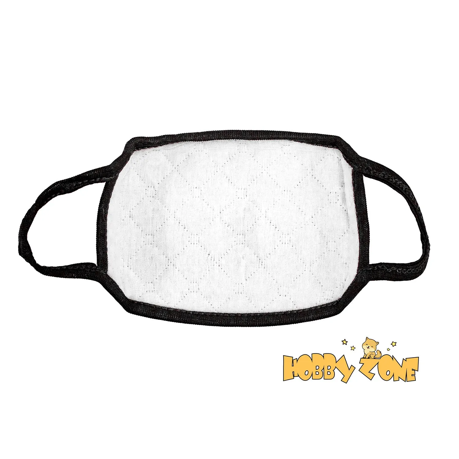 "So Nervous!" Expression White Reusable Face Mask