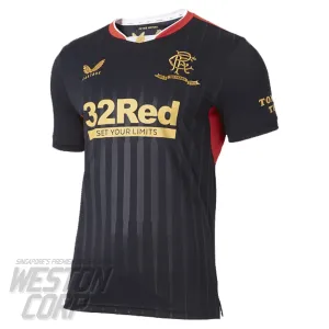 Rangers Adult 2021-22 SS Away Shirt