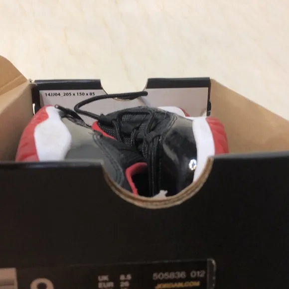 Rare Jordan 11 Bred Low 9C size