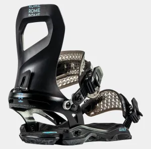 Rome Guild Womens Snowboard Bindings Black