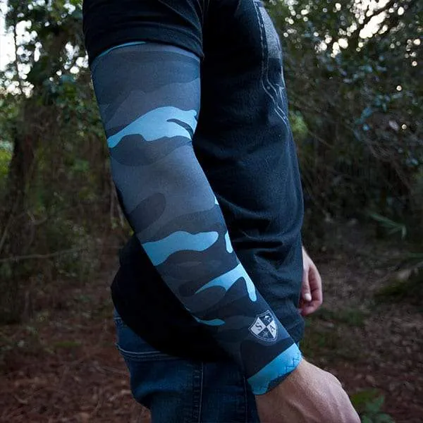 SA Single Arm Shield® | Aqua Military Camo