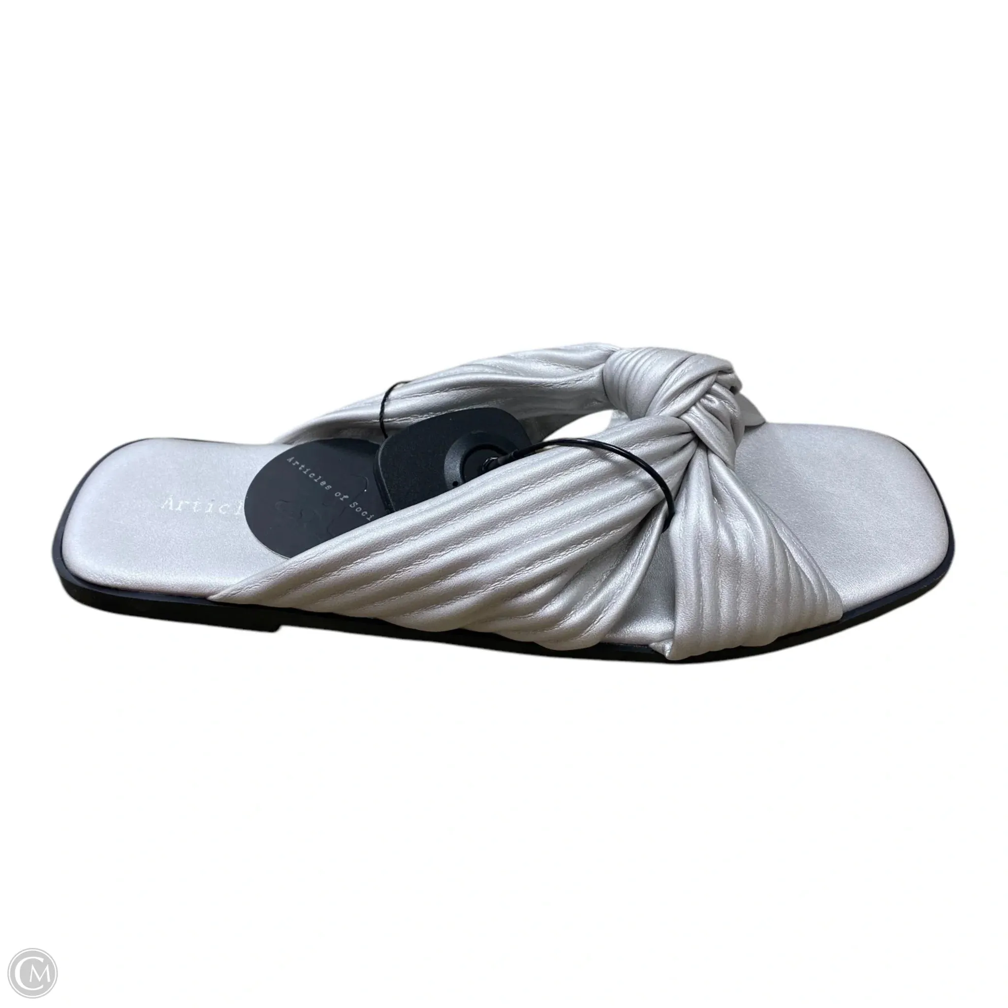 Sandals Flats By Articles Of Society In Silver, Size: 9