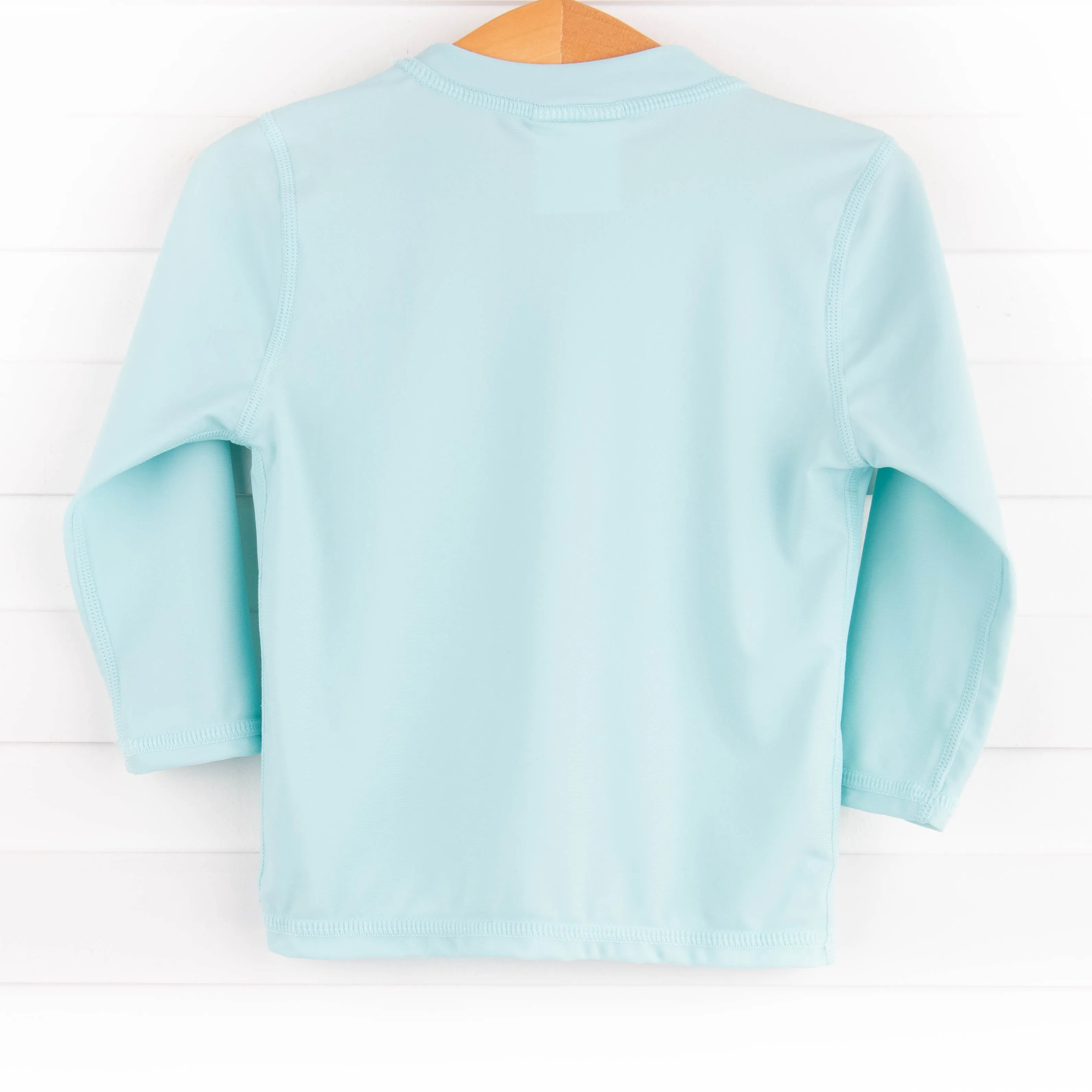 Sea Foam Long Sleeve Rash Guard, Green