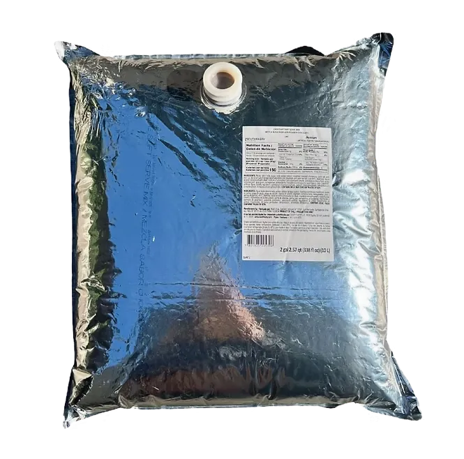 Shelf-Stable Premium Chocolate Liquid Soft Serve Ice Cream Mix - 10L Bag - UHT - Southtasty Exclusive Canadian Distributor