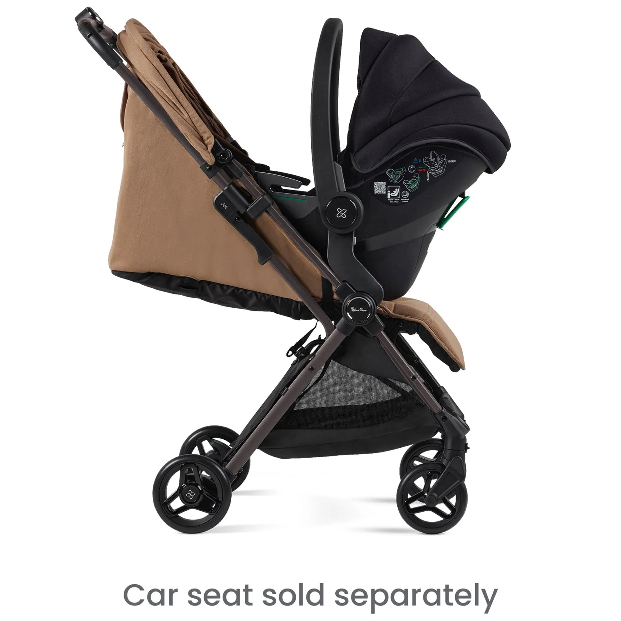 Silver Cross Jet 5 Stroller in Cinnamon
